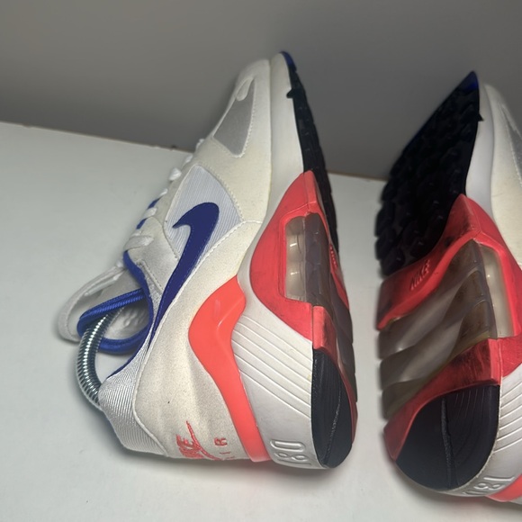 Nike airmax 180 retro ultramarine off white with pink and blue sneakers - Picture 6 of 9